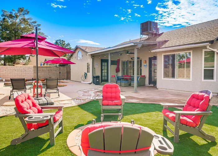 Hébergement de vacances 3 Mi To Dtwn: W/ Heated Pool In Gilbert